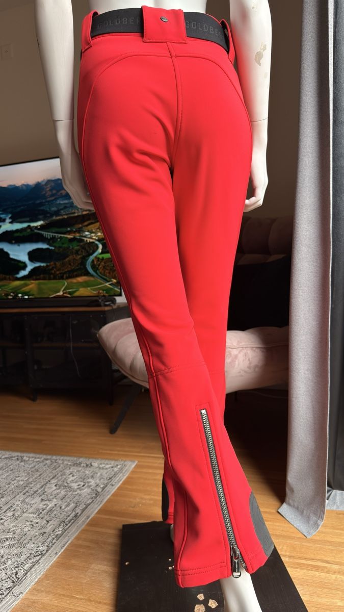 Goldbergh Pantaloni: Goldbergh Rote Skihose ||Größe 38 |! – Nuovo (secondo la descrizione) da Kilchberg ZH venduto da nad_6dwp 5