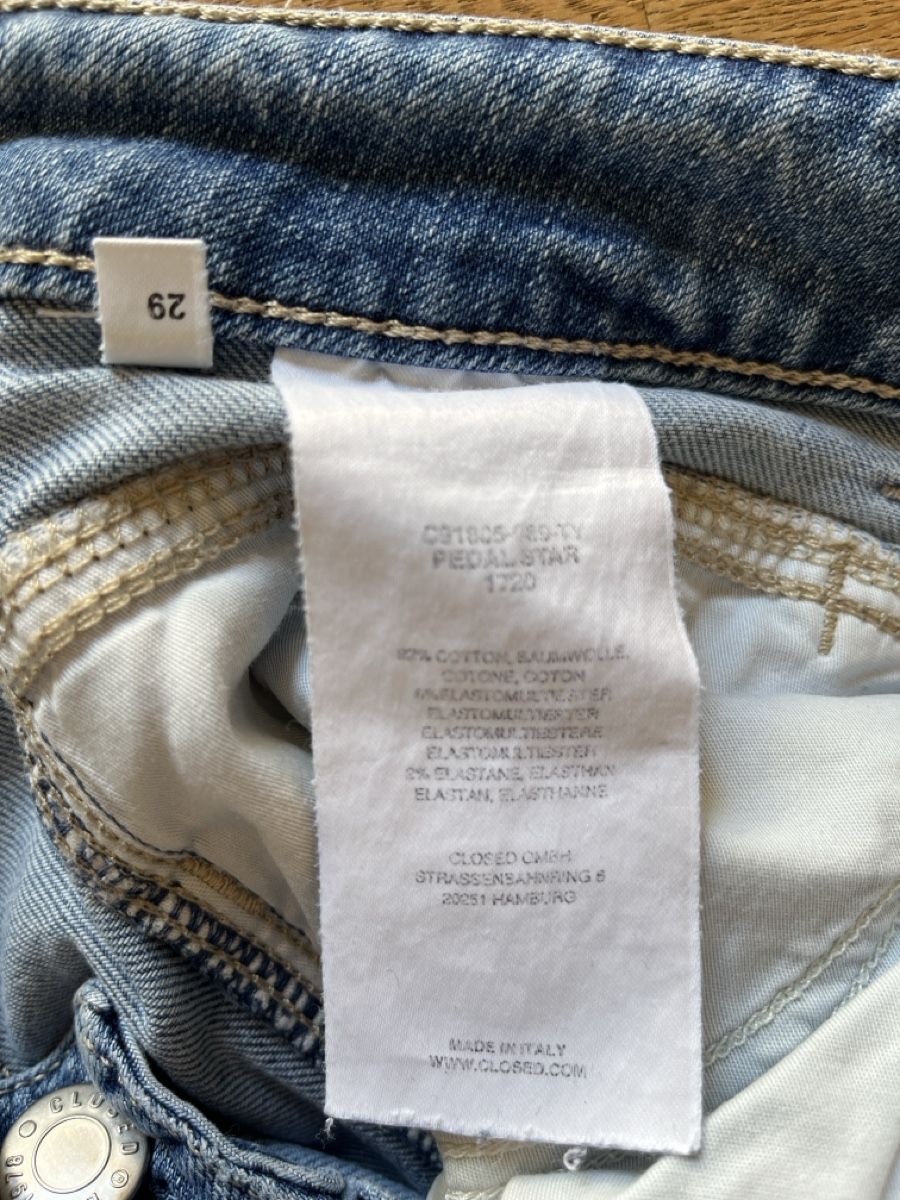 Closed Jeans: Closed Jeans Pedal Star 29 – Usato da Tann venduto da punto84 3