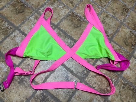 Reggiseno da bagno con strisce- multicolore S/M