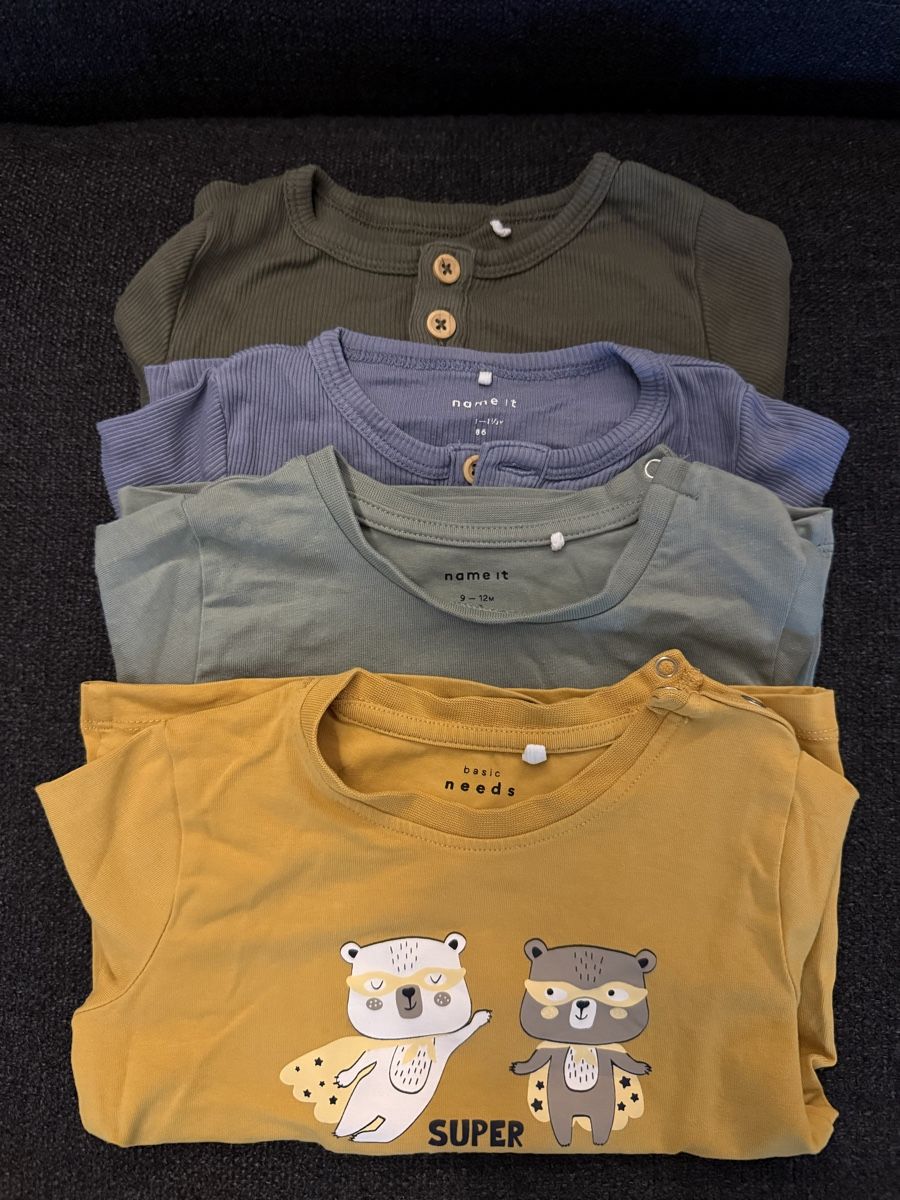 Name It Maglioni & Felpe: 4 Langarm Shirts, Marke name it Grösse 80 oder 86 – Usato da Oberdorf SO venduto da fani05