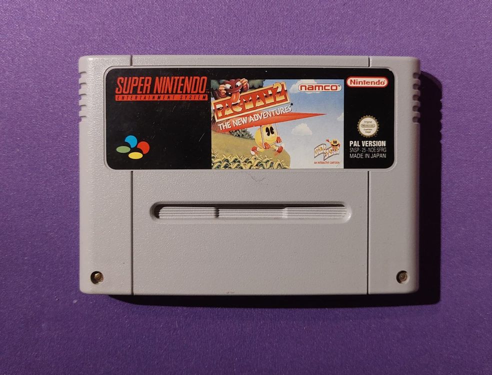Pacman 2 The new Adventures - SNES (Gebraucht) in Bichelsee für CHF 19 ...