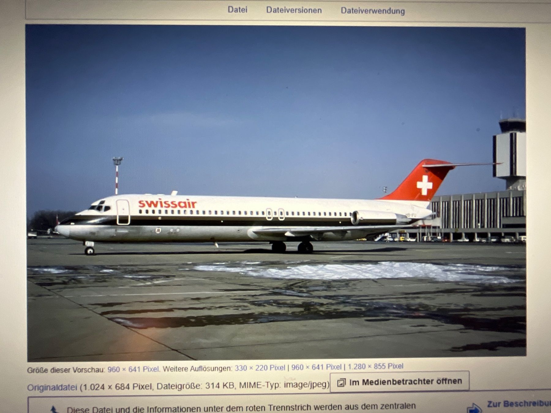 Swissair Kit di modellismo & Modellini statici: DC-9-32. SWISSAIR. Inflight 200 – Nuovo (secondo la descrizione) da Rombach venduto da wal_xxr7 5