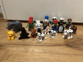Duplo Tiere und Menschen