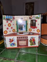 Vintage Spielzeugküche aus den 50er Jahren, Blechspielzeug
