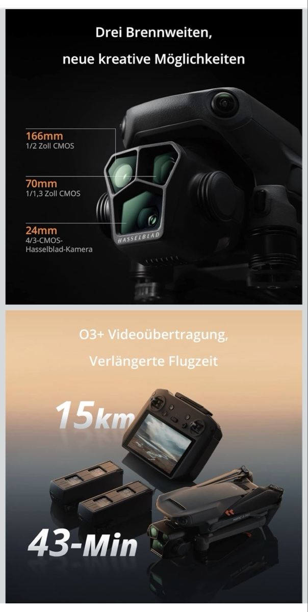 DJI RC Modellbau: DJI Mavic 3 Pro inkl. RC neu – Neu und originalverpackt aus Brienz BE von shcul