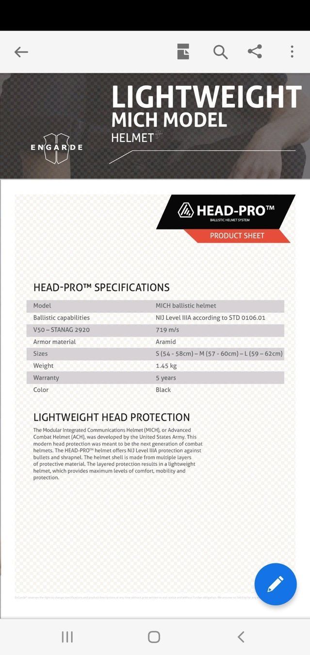 Uniformen & Effekten: ENGARDE LIGHTWEIGHT MICH HEAD PRO NEUF – Neu (gemäss Beschreibung) aus Bulle von Christophe1080 6