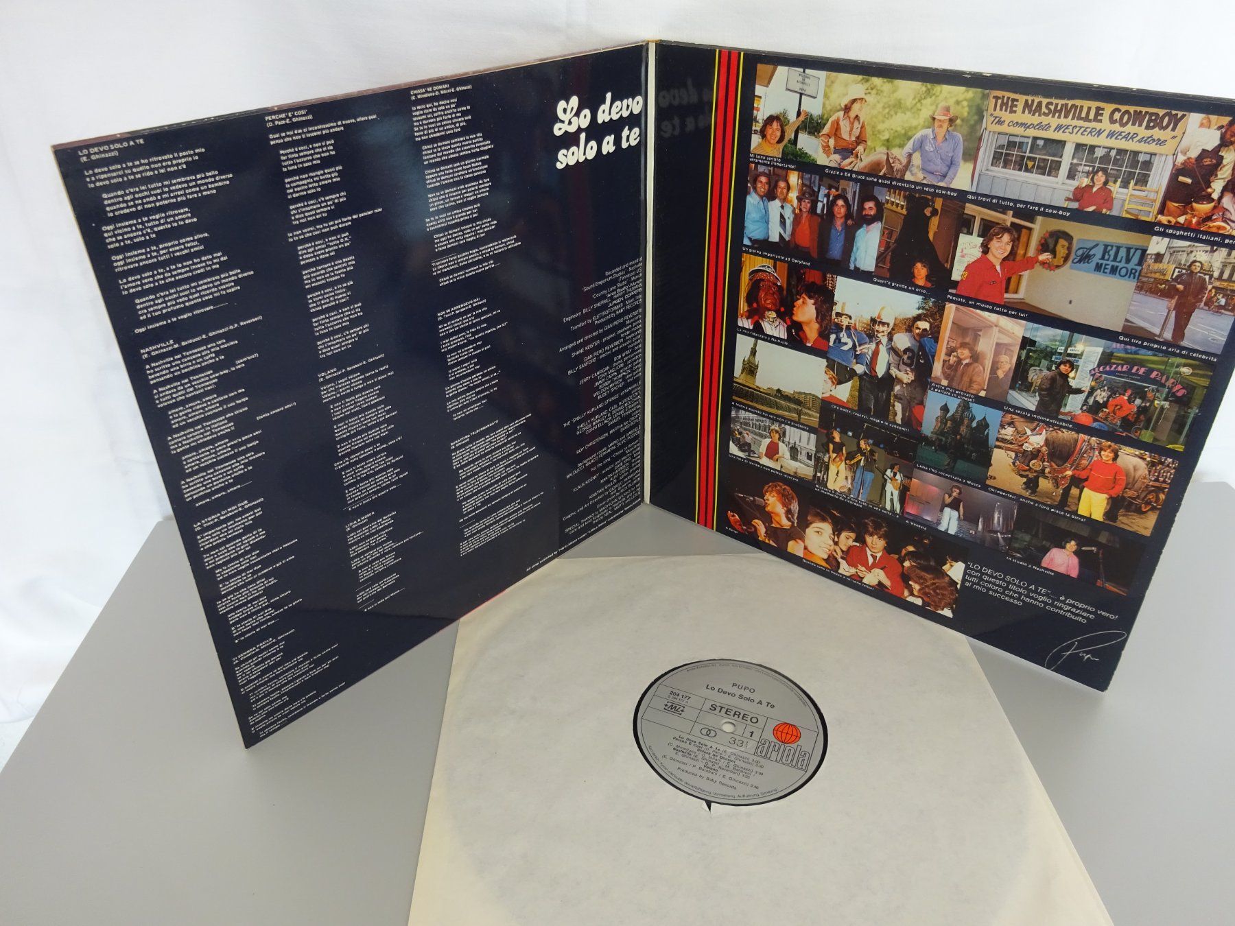 Dischi in vinile: Lp Pupo - Lo Devo Solo A Te von 1981 – Usato da Birmenstorf venduto da Poweroldies 2