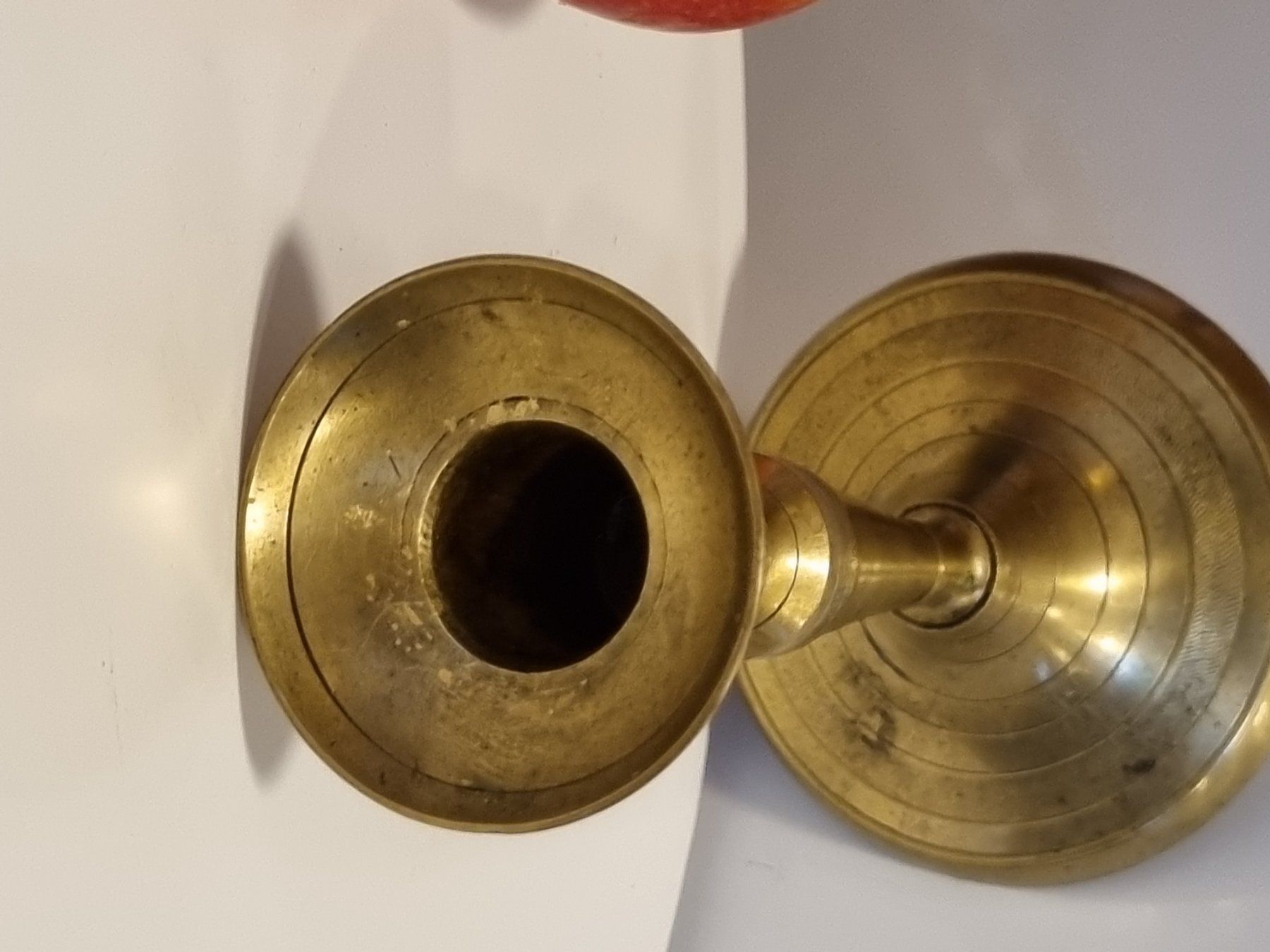 Portacandele: Vintage Messing Kerzenständer 18 cm – Usato da Scharnachtal venduto da devin03 4
