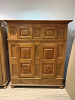 Antiker Biedermeier Aufsatzschrank Kirschbaum um 1820