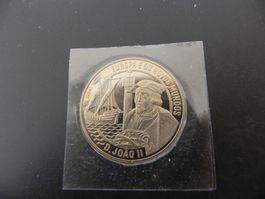 Medaille Portugal 2.5 ECU 1992 - Entdecker D. João II.