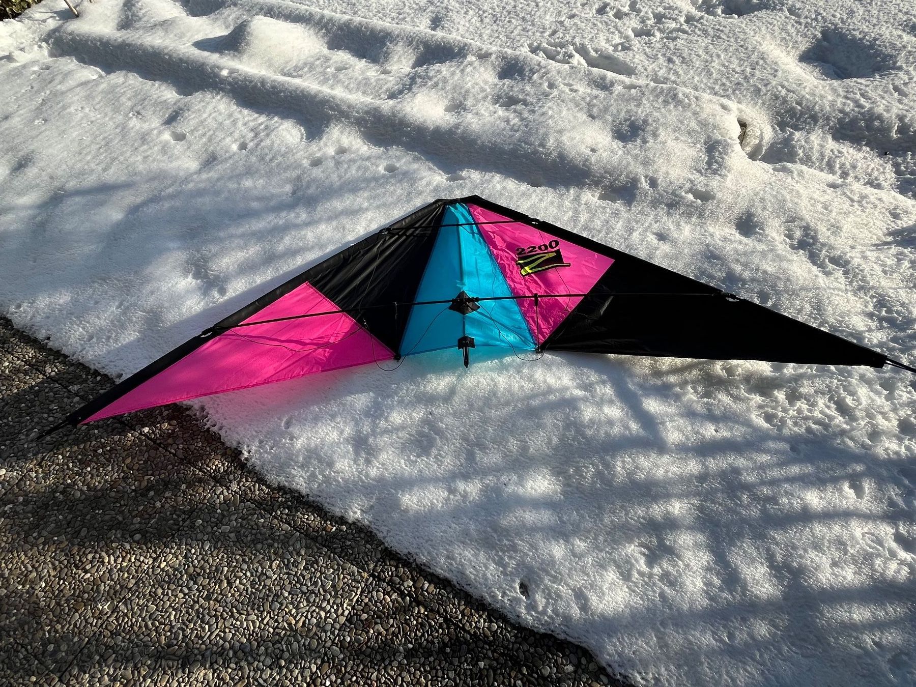 Giochi: Cerf-volant dirigeable de compétition guidé par 2 ficelles – Usato da Cortébert venduto da Wolphy 2