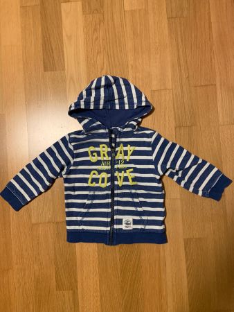 Kinder Zipper / Kapuzenpullover Gr. 92