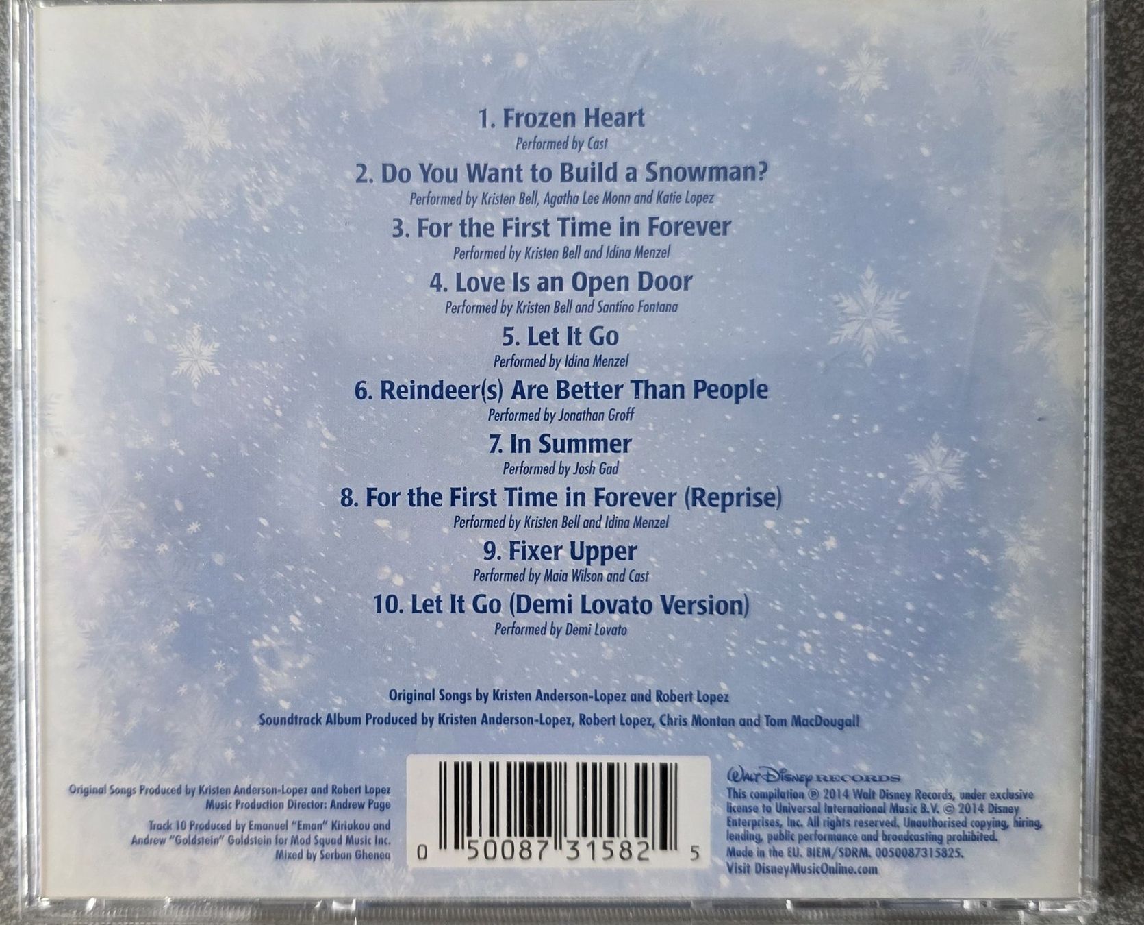 CD: Frozen - Original Motion Picture Soundtrack CD – Usato da Oetwil am See venduto da fineli2 1