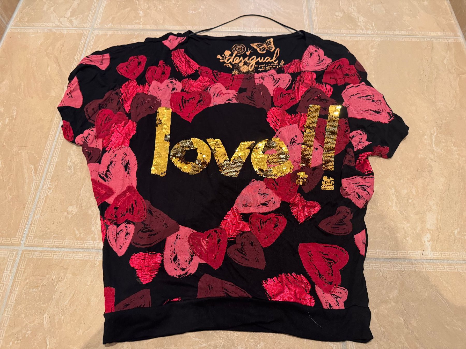 Desigual T-Shirts: Desigual neues oversized Shirt, S-M – Neu (gemäss Beschreibung) aus Klingnau von Markus14