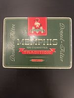 Vintage Memphis Tradition Zigaretten-Blechdose 100 Cigarette