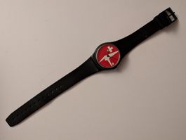 Vintage Swiss Quarz Uhr – Grilamid Case – 80er Jahre
