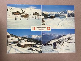 AK Bettmeralp Wallis mehrbildrig mit Skilift