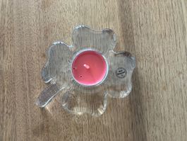Glasi Hergiswil, Teelichthalter, Kleeblatt