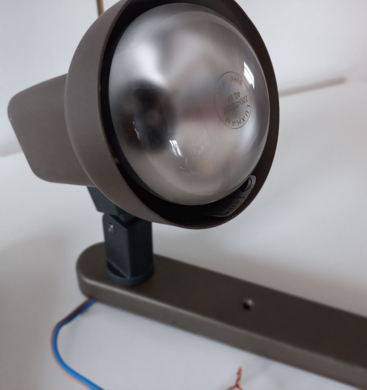 Lampade: Vintage Wand- oder Decken Lampen, 2er Spot,  braun – Usato da Wettingen venduto da tonia3 1