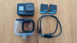 GoPro Hero8 + Original case & extra battery