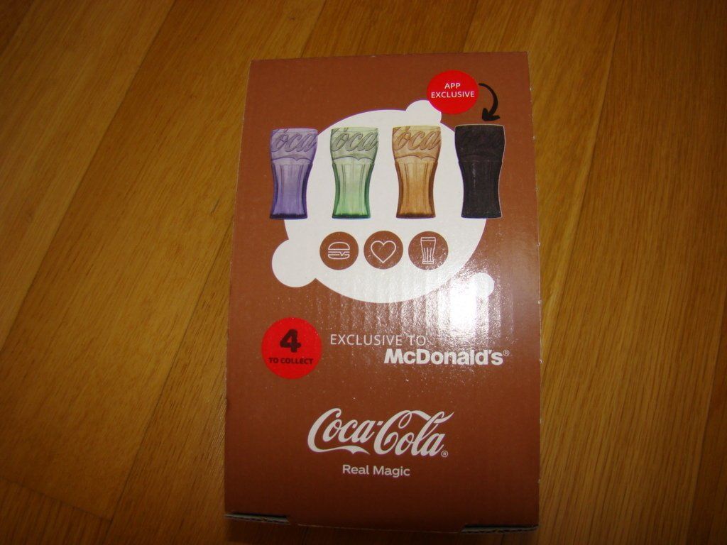 Mc Donald's Verres: verre, Coca Cola, brun, 2022 – Neuf avec emballage d'origine à Lussery-Villars par pousinete02 1