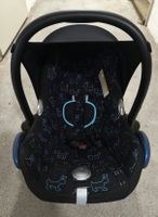 Maxi-Cosi Cabriofix Babyschale + Sitzverkleinerer unfallfrei