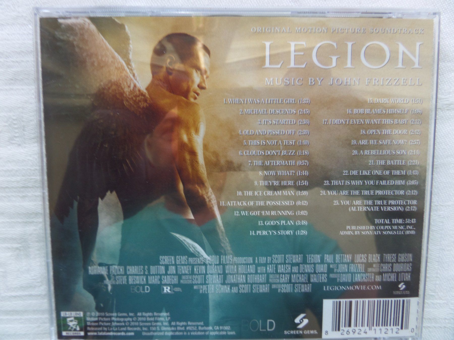 CD: John Frizzell - Legion – Usato da Genève venduto da CDLPBookS 1