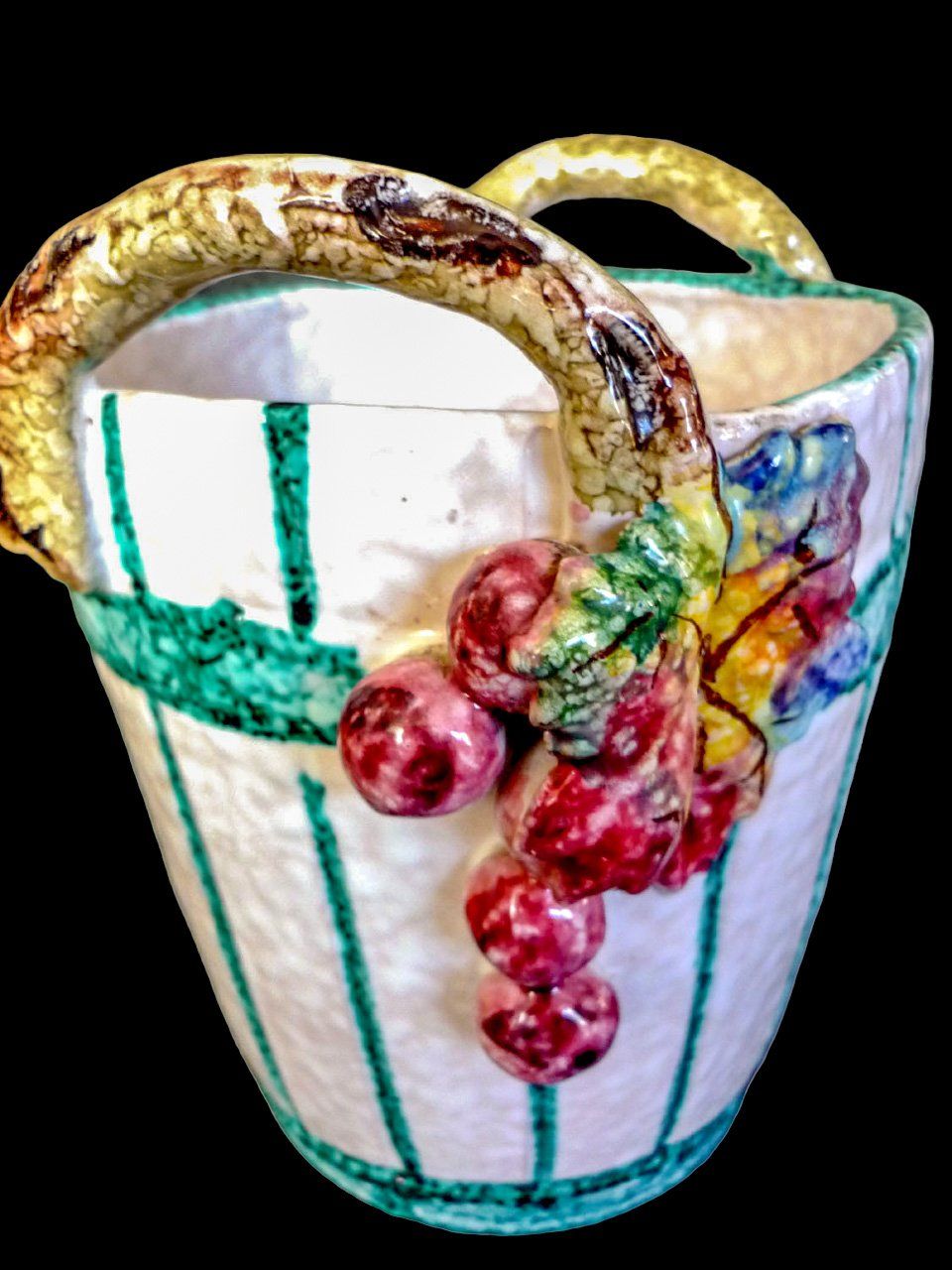 Vasi per fiori: Fratelli Fanciullacci Italy cache-pot raisin Blumentopf – Usato da Tavannes venduto da Brocashop