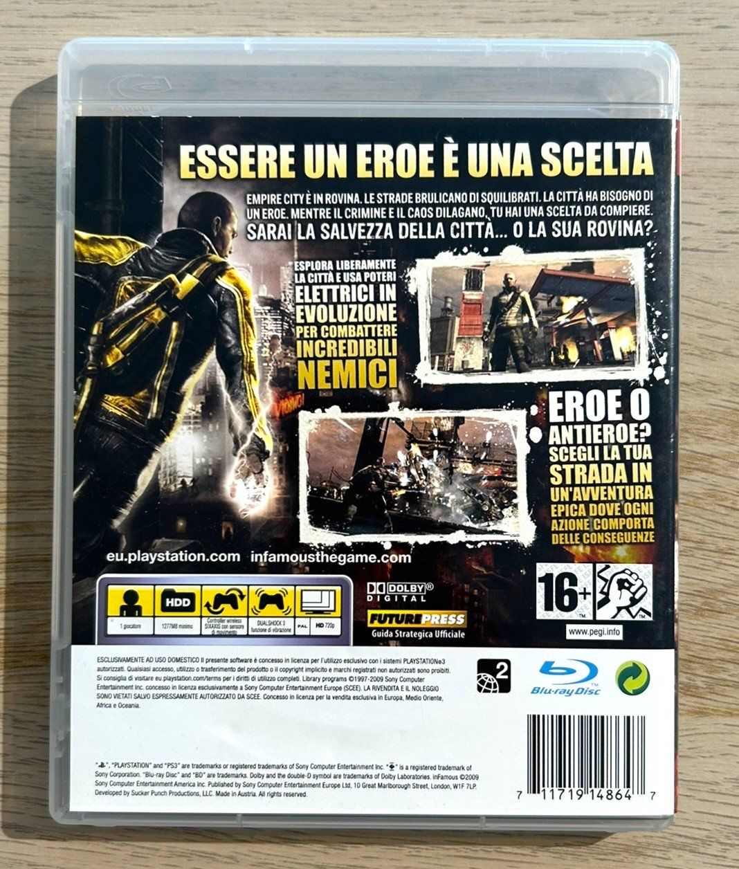 Sony Spiele: inFamous PS3 – Gebraucht aus St. Gallen von Alpine.Arcade 1