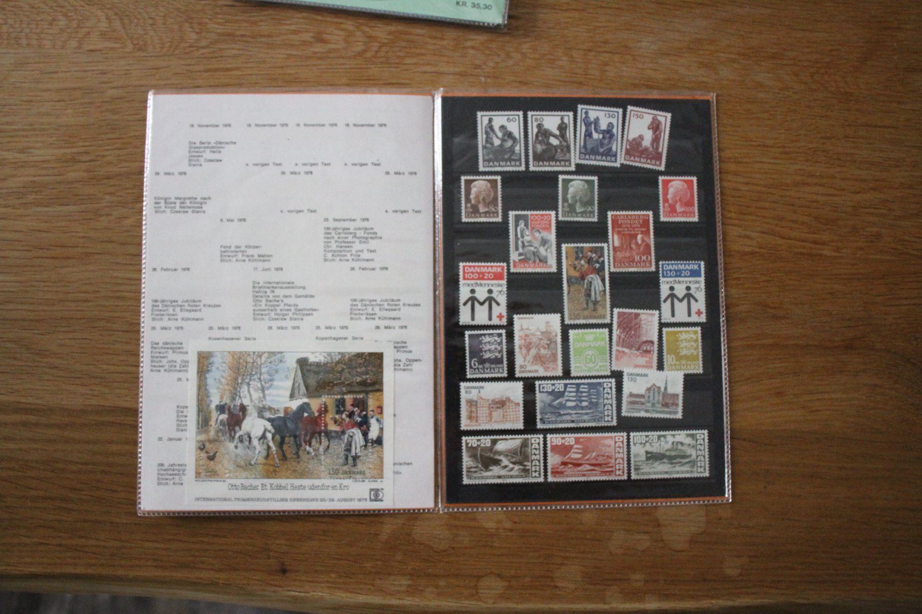 Tous les timbres: Jahresbücher Briefmarken Dänemark – Neuf avec emballage d'origine à Interlaken par Strokkur 2
