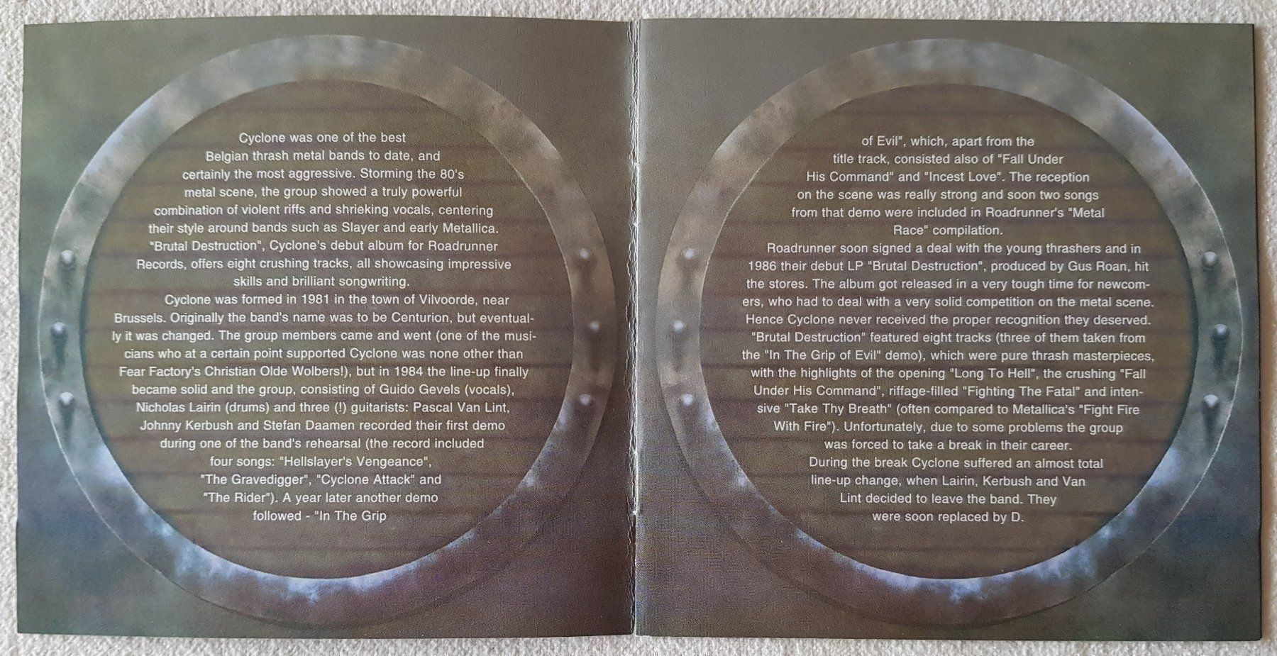 CD: Cyclone - Brutal Destruction - CD - 2007 - Limited Edition – Usato da Uster venduto da Zardodel 7