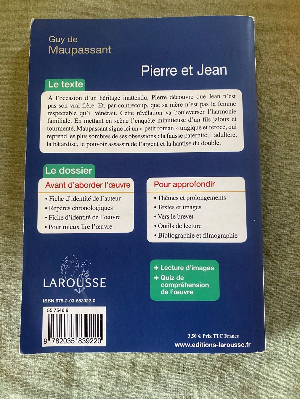 Libri: Pierre et Jean von Guy de Maupassant – Usato da Steffisburg venduto da mei_t2yt 1