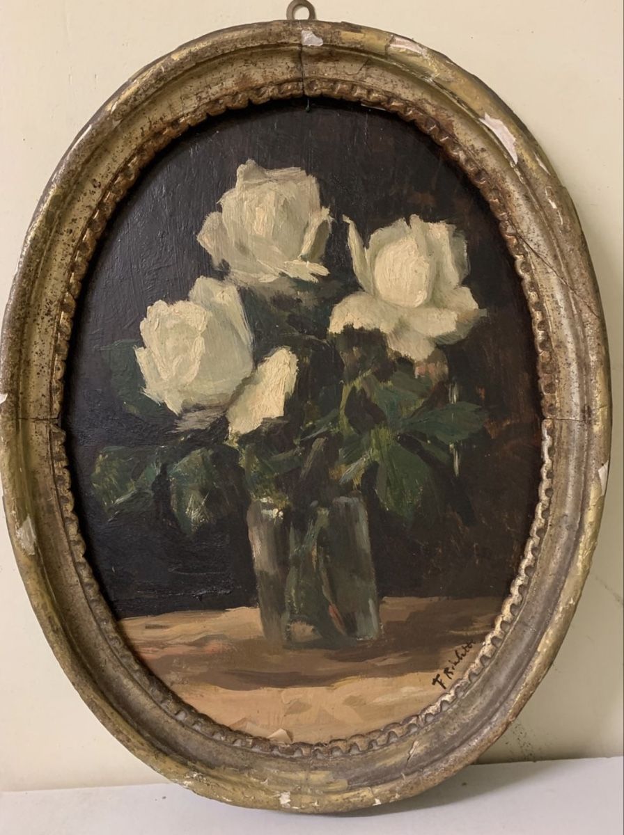 Dipinti: Felice Richetti (1903-1973)Original Gemälde – Usato da Biel/Bienne venduto da Katja01112
