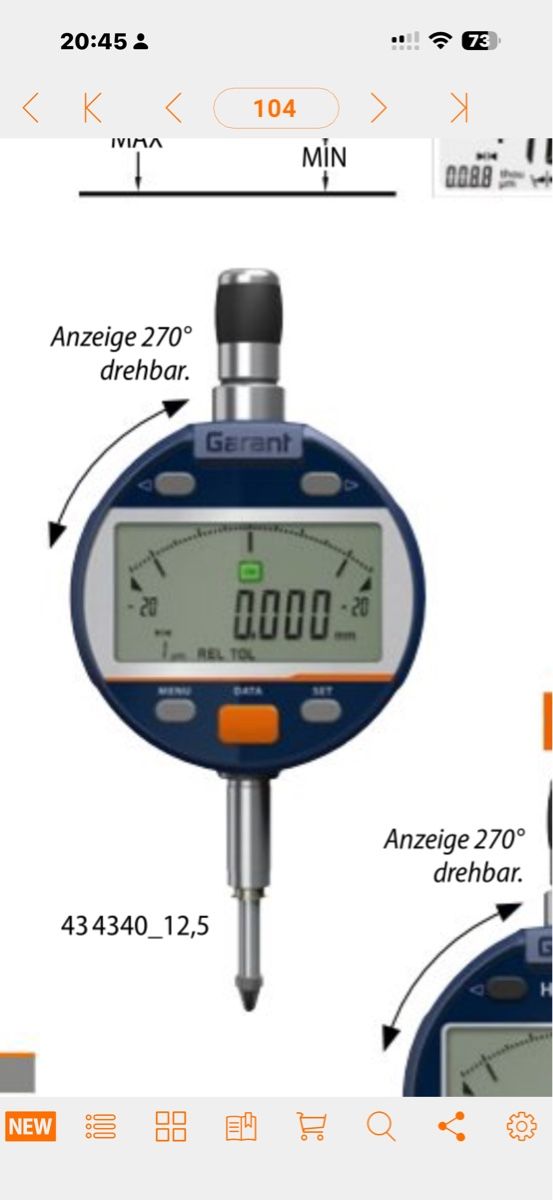 Messen: Garant Digital Messuhr 12.5 mm 0.001 – Neu und originalverpackt aus Altstätten SG von Pandaaa84 2