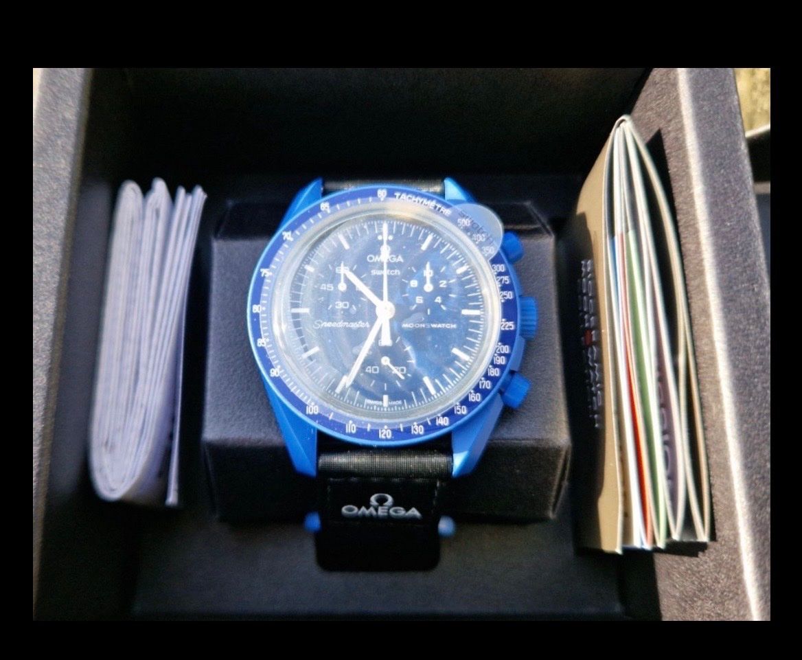 Swatch Orologi: Swatch Omega Neptune – Nuovo e nell'imballaggio originale da Alle venduto da gio_san89 2