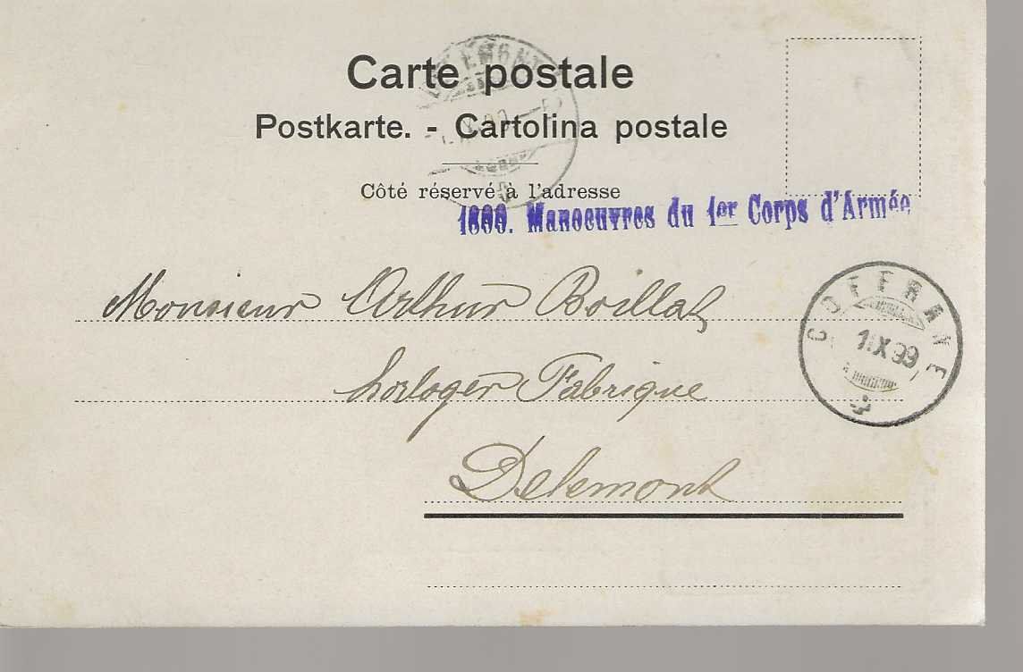 Cartoline postali: carte postale Valangin – Usato da Sorvilier venduto da carose01 1