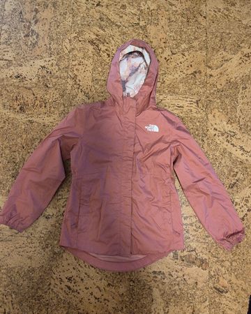 Regenjacke für 12 jährige - Marke North Face rosa Grösse L