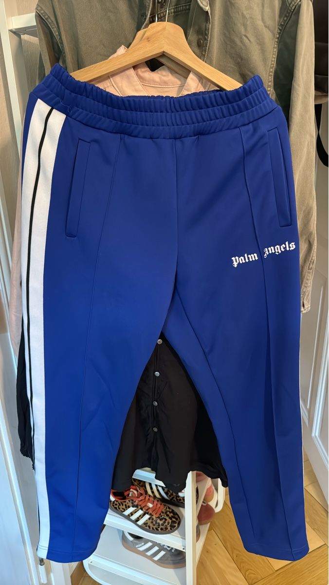 Palm Angels Pantaloni: Palm Angels Track Pants Blue – Nuovo (secondo la descrizione) da Bern venduto da Schindy