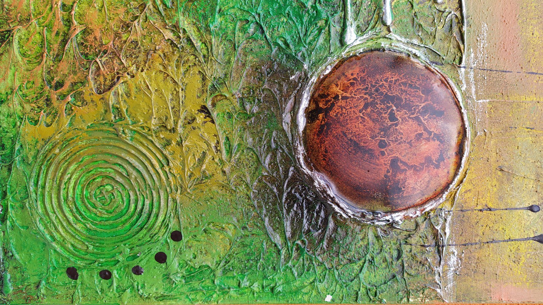 Dipinti: Kunstobjekt, Gemälde Acryl auf Leinwand – Usato da Bretzwil venduto da nefith 3