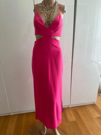 Pinkes Sommerkleid mit Cut-Outs - Grösse 36 - Neu!