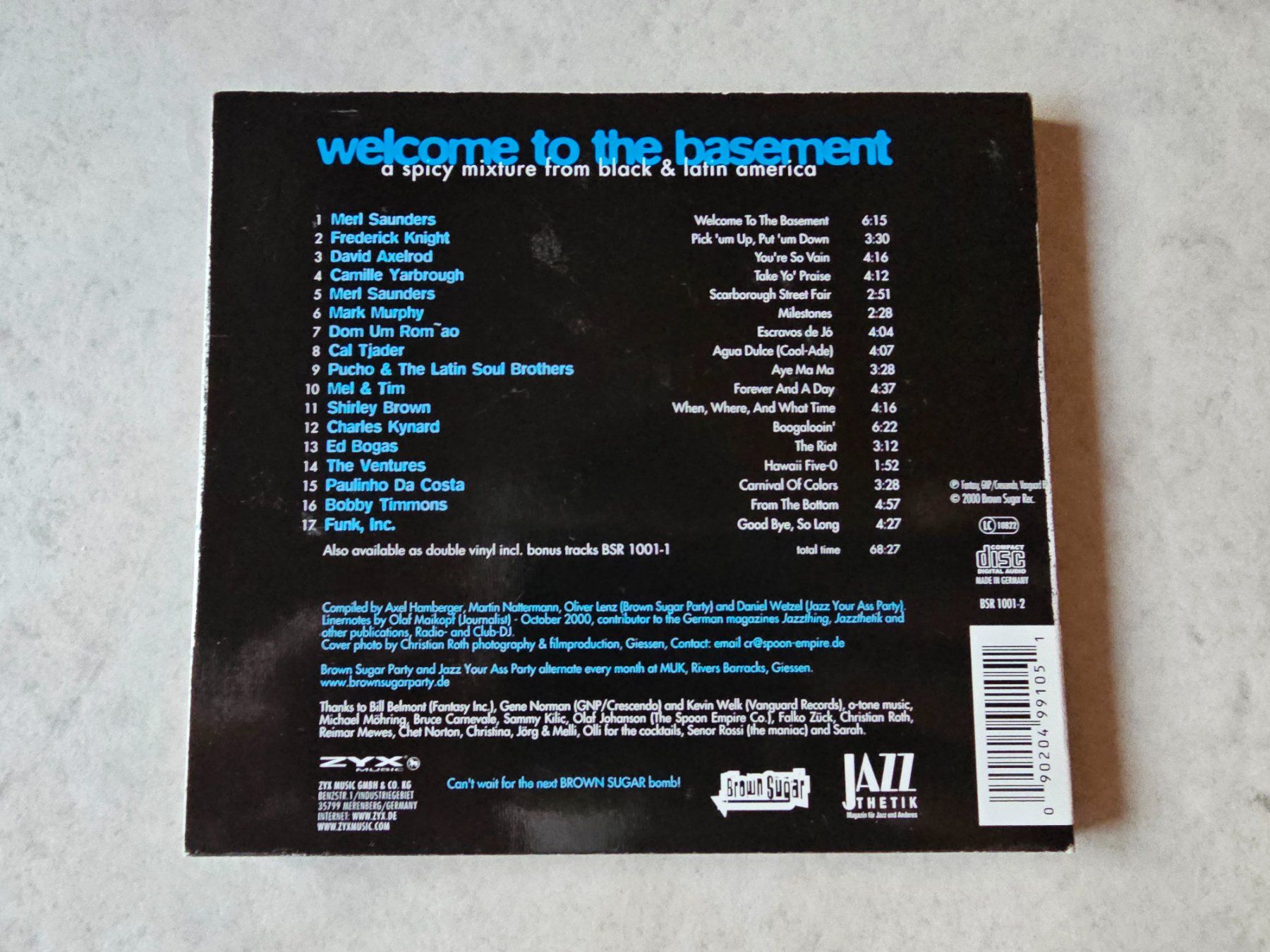 CD: Brown Sugar  -  Welcome to the basement – Usato da Schneisingen venduto da backstore24 1