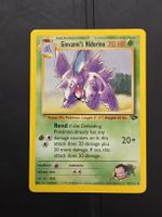 Pokemon Karte: Giovanni's Nidorino Gym Challenge