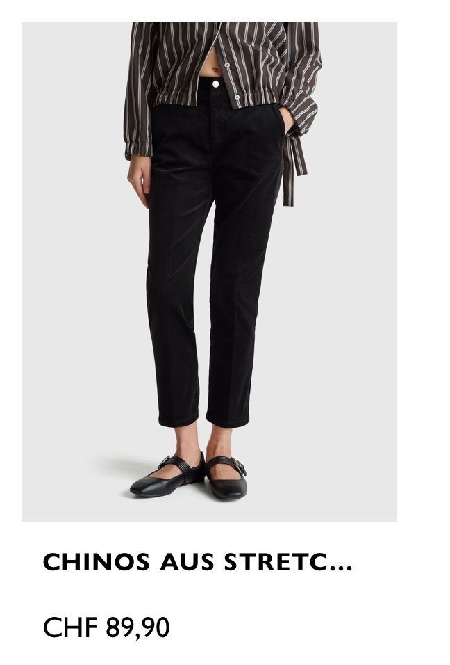 Benetton Pantaloni: Benetton Hose schwarz, Gr. 40 – Nuovo e nell'imballaggio originale da Schaan venduto da Hermine2018