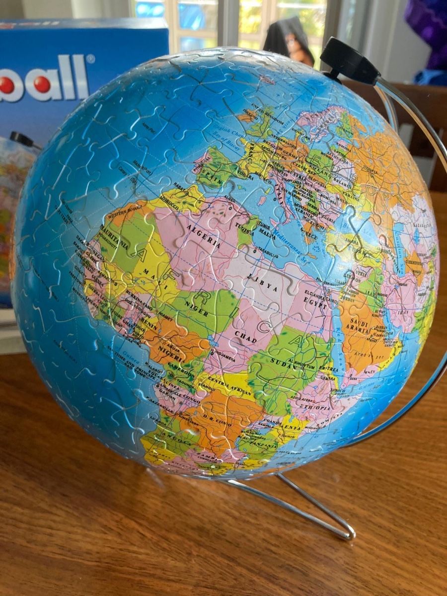 Puzzle: Mappamondo in puzzle 3D – Usato da Rancate venduto da mic_7bfw 1