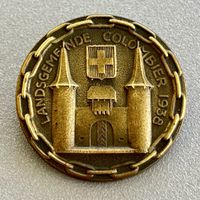 Médaille commémorative de la Landsgemeinde de Colombier 1938