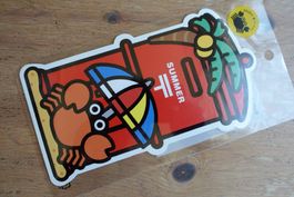 Japan Postkarte - Post Mail Box - Summer Edition Crab