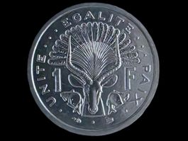 DSCHIBUTI 1 FRANC 1996 UNZ.