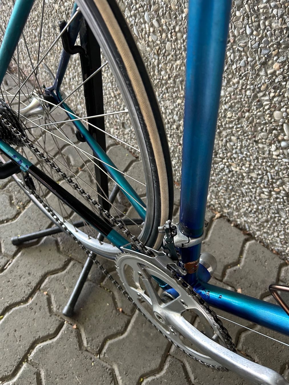 Biciclette: Rennvelo blau-grün – Usato da Adlikon b.Regensdf venduto da usado 2