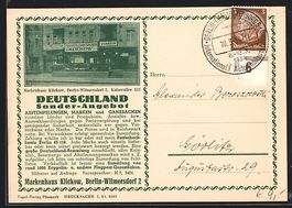 Berlin-Wilmersdorf, Marken und Ganzsache