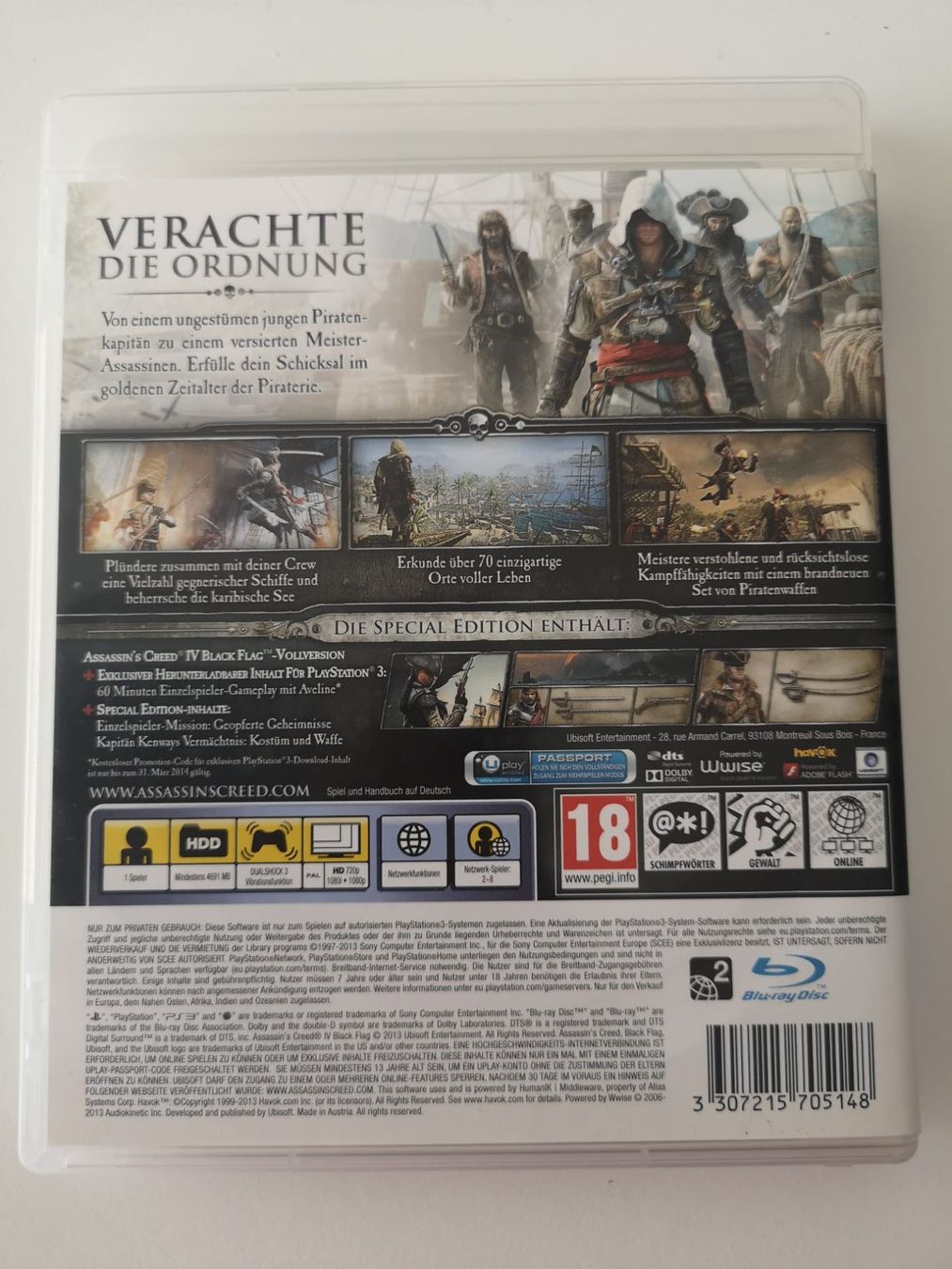 Sony Spiele: Assassin's Creed IV - Black Flag (PS3) – Gebraucht aus Herisau von Seyashop1 2